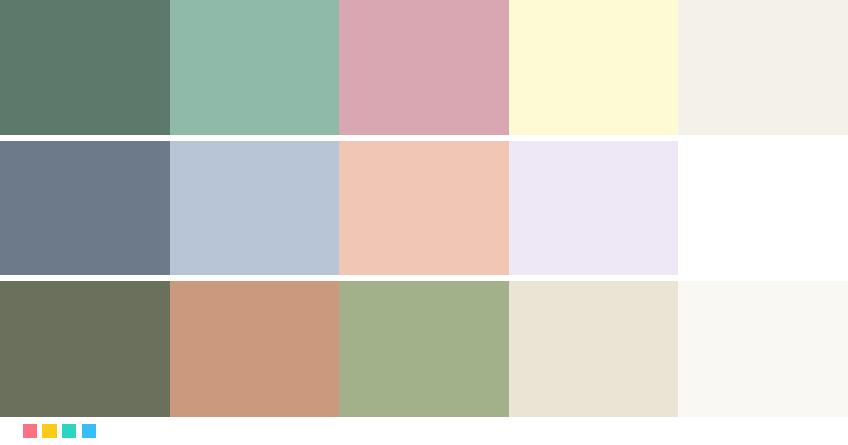 Paletas de colores: Paleta de colores para psicólogo