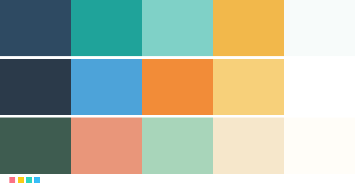 Paletas de colores: Paleta de colores para veterinaria