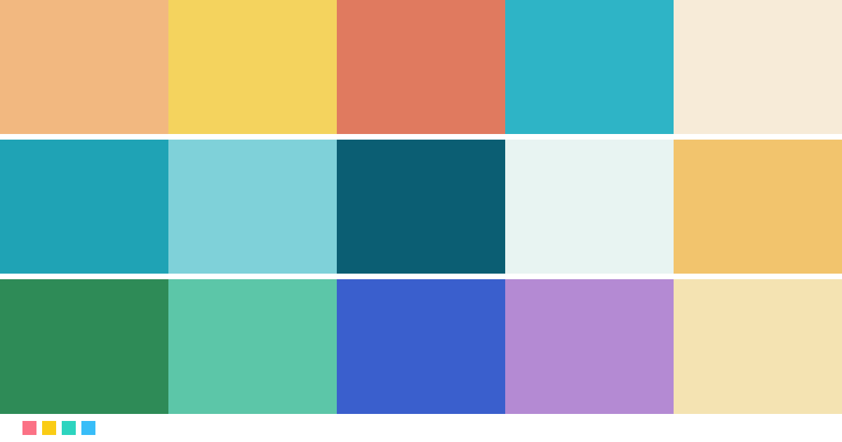 Paletas de colores: Paleta de colores de Luca