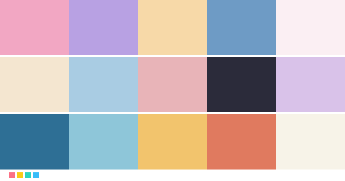Paletas de colores: Paleta de colores de Pobres criaturas