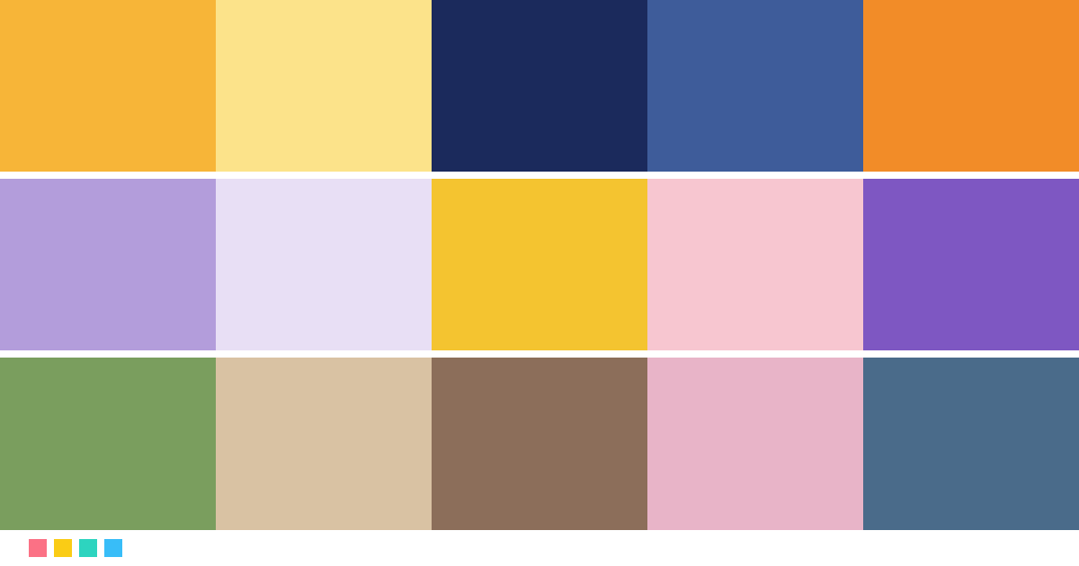 Paletas de colores: Paleta de colores de Enredados (Rapunzel)