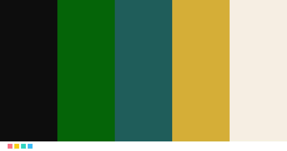 Paletas de colores: Art Deco