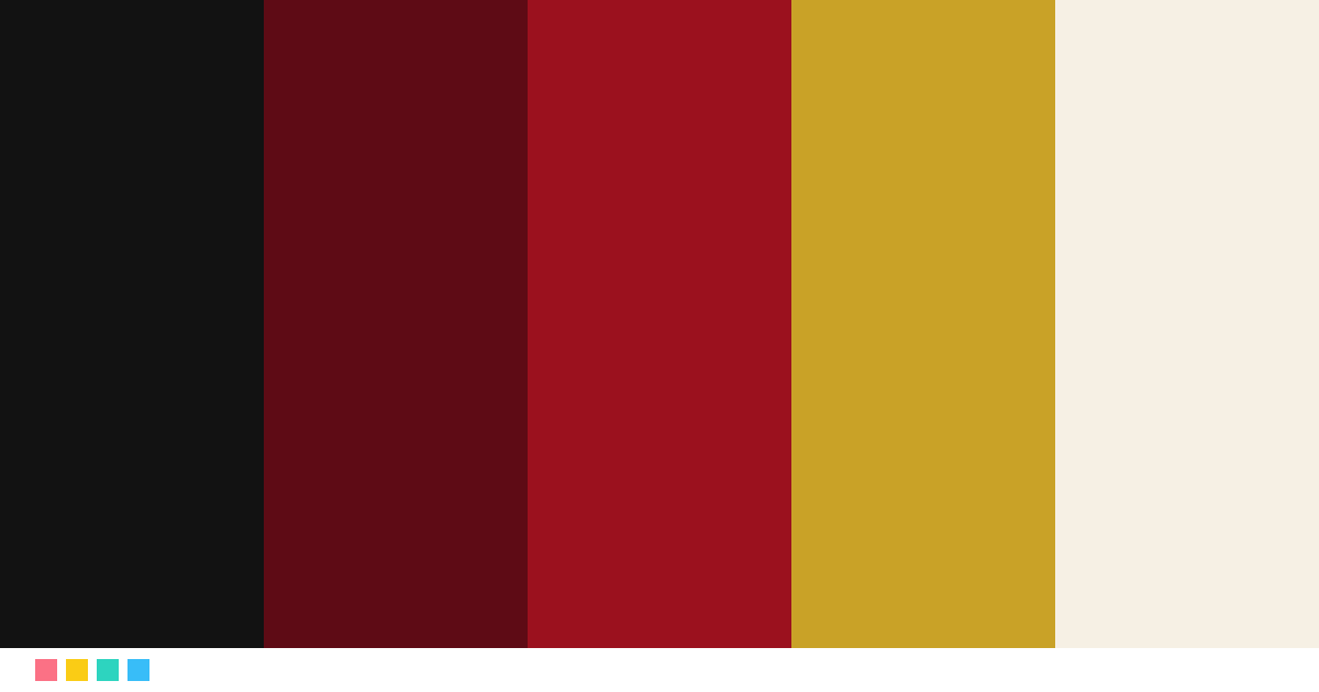 Paletas de colores: Imperial Ruby
