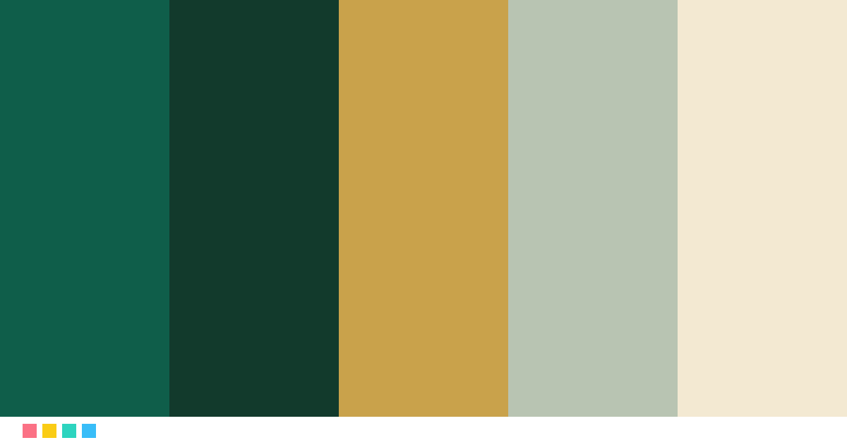 Paletas de colores: Luxury Emerald