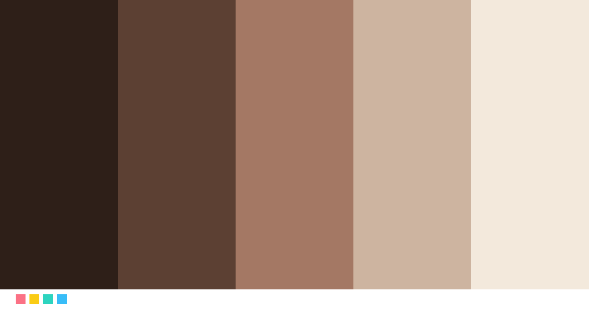 Paletas de colores: Mocha Mousse