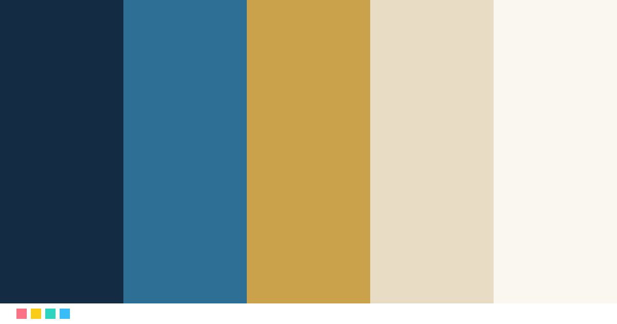 Paletas de colores: Riviera Blue
