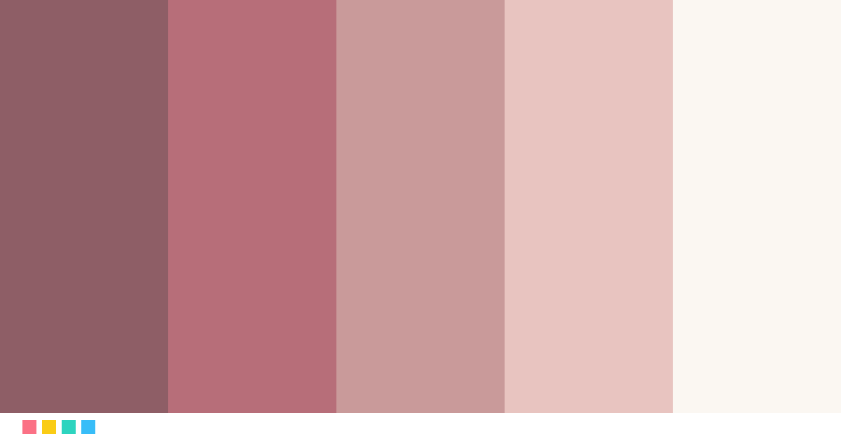 Paletas de colores: Soft Blush