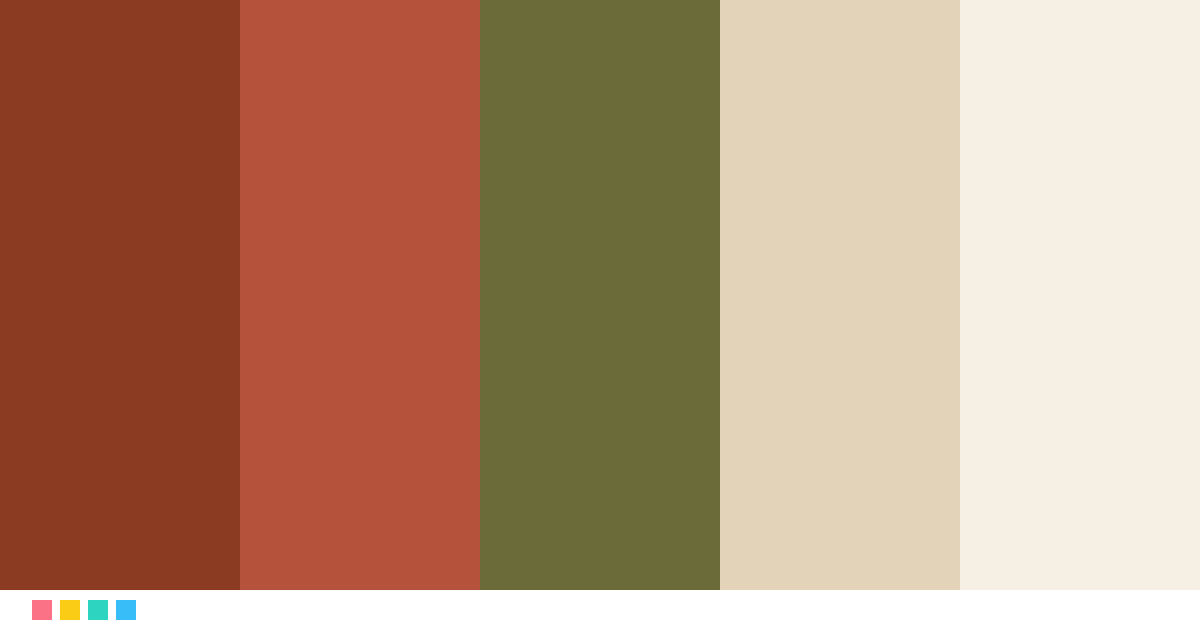 Paletas de colores: Tuscan Terracotta