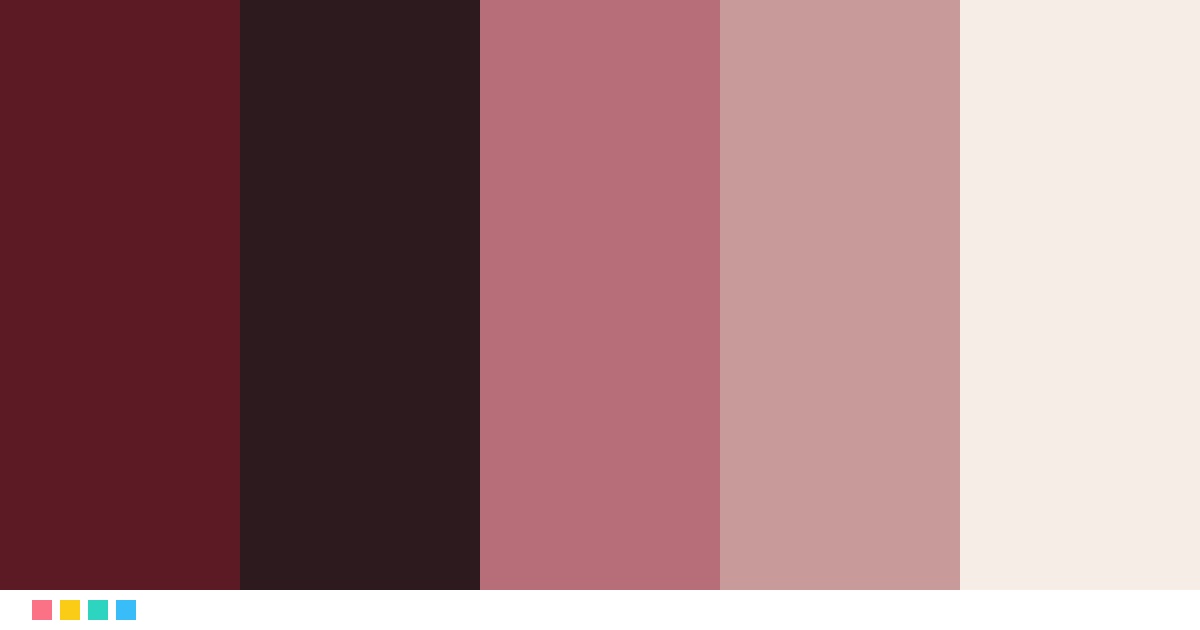 Paletas de colores: Velvet Burgundy