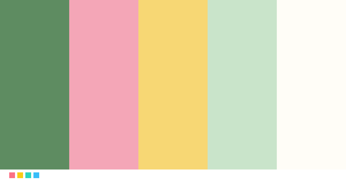 Paletas de colores: Boda en Boda de primavera: paleta de colores